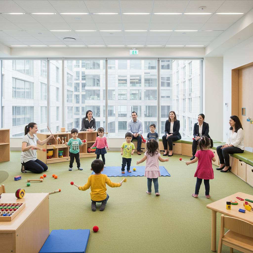 社内託児所とリトミック教育:世界基準の子育てサポートで企業価値を高める方法