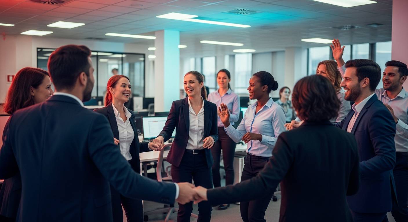 ぎこちない会話が、笑いに変わる。身体を動かして「職場の空気」をデザインする方法