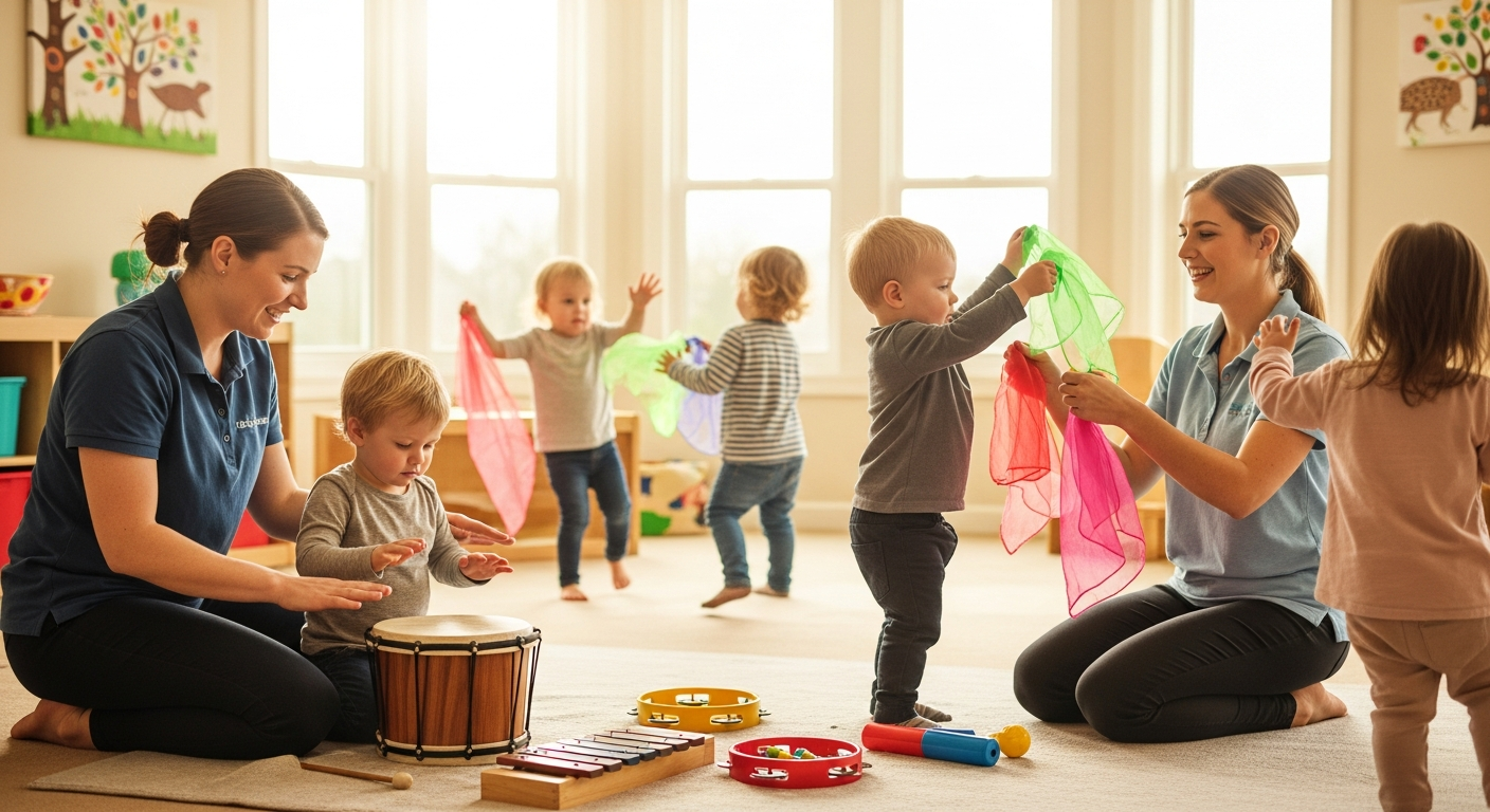 「預ける」から「育む」へ。科学が証明するリトミック導入で、企業内託児所が最高の子育てパートナーになる理由