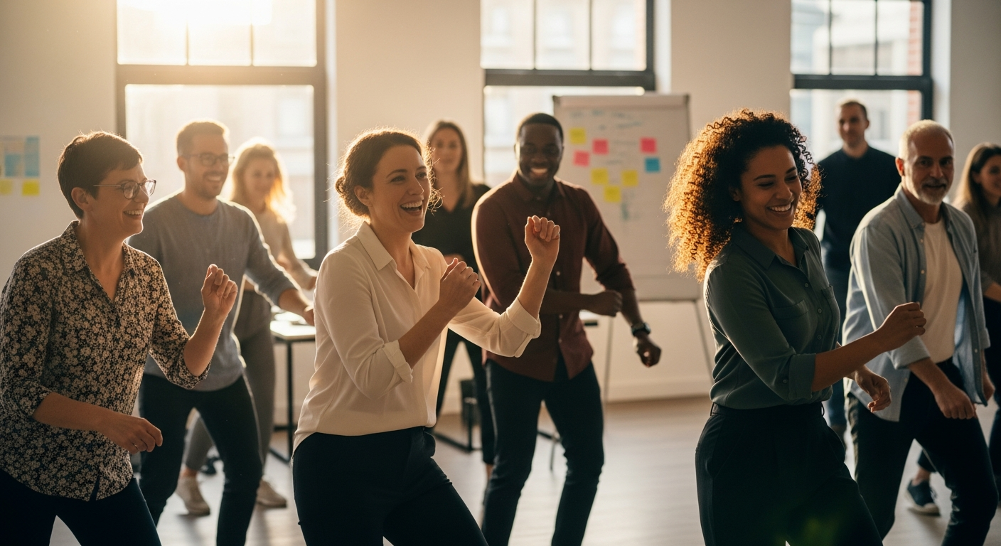 【チームビルディング】運動が最強な理由。「飲み会」より効く、コミュニケーション・フィットネス。