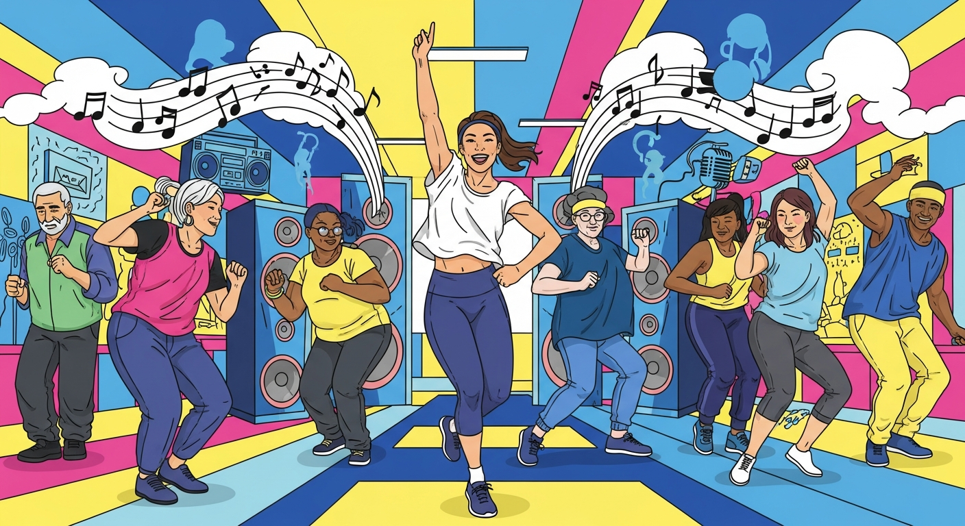 努力感ゼロで痩せる？音楽に没頭する「大人の部活」ダンスが好きになる科学的理由