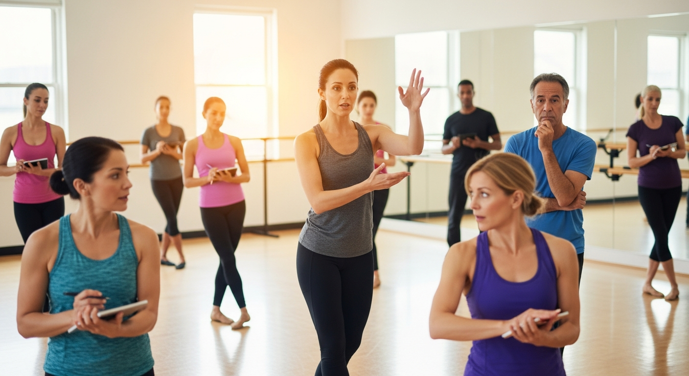 「見て盗んで」はもう古い？大人クラスの継続率を変える、インストラクターの「言語化力」と指導メソッド